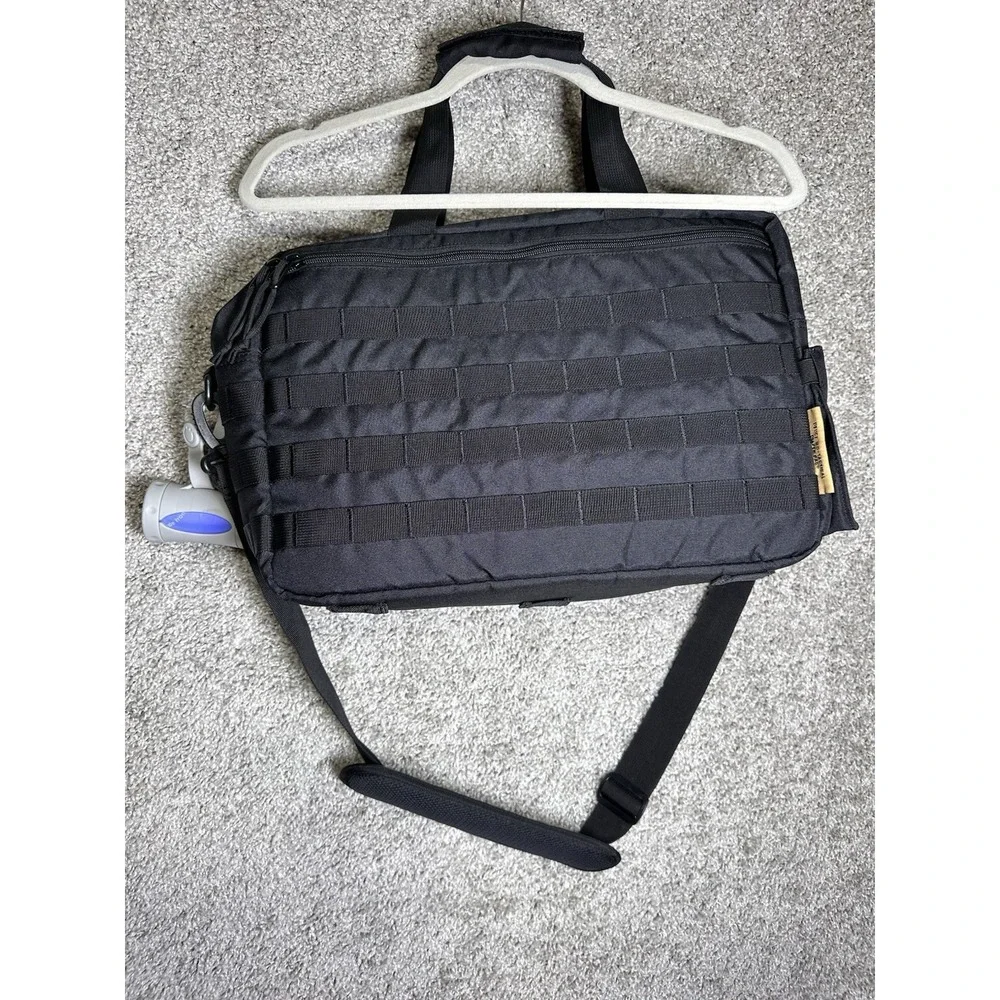4th Gen Tactical Bay Gear TBG Deuce 4.0 Diaper Bag Dad Black With Changing Mat